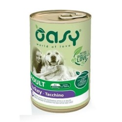 oasy dog adult pate' tacchino 400 gr