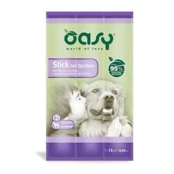 oasy  dog stick con tacchino 3 x 12g