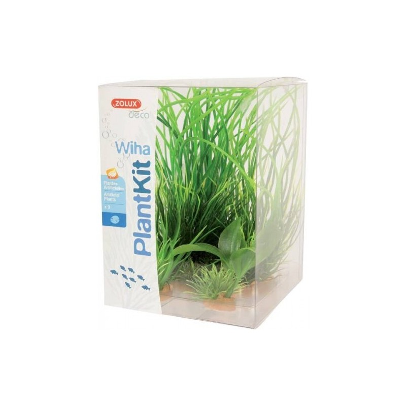 pianta artificiale per acquario