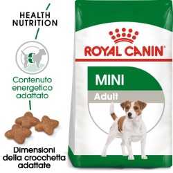 royal canin crocchette per cane  mini adult
