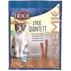 snack per gatti stick quintett agnello e tacchino