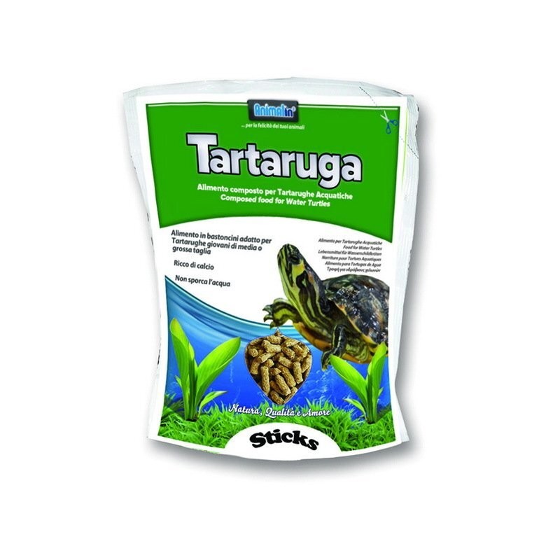 sticks per tartarughe 250 gr animal in