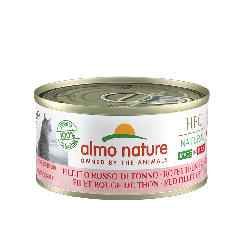 almo nature hfc natural  filetto rosso di tonno
