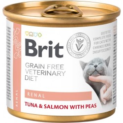 brit care renal veterinary diet tonno salmone con piselli grain free scadenza giugno 2023