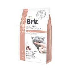 brit care renal veterinary diet uova e piselli  grain free