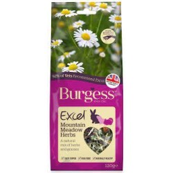 burgess exel food with mountins herbs 120g