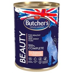 butcher's pet care beauty bocconcini in gelatina con salmone 400 g