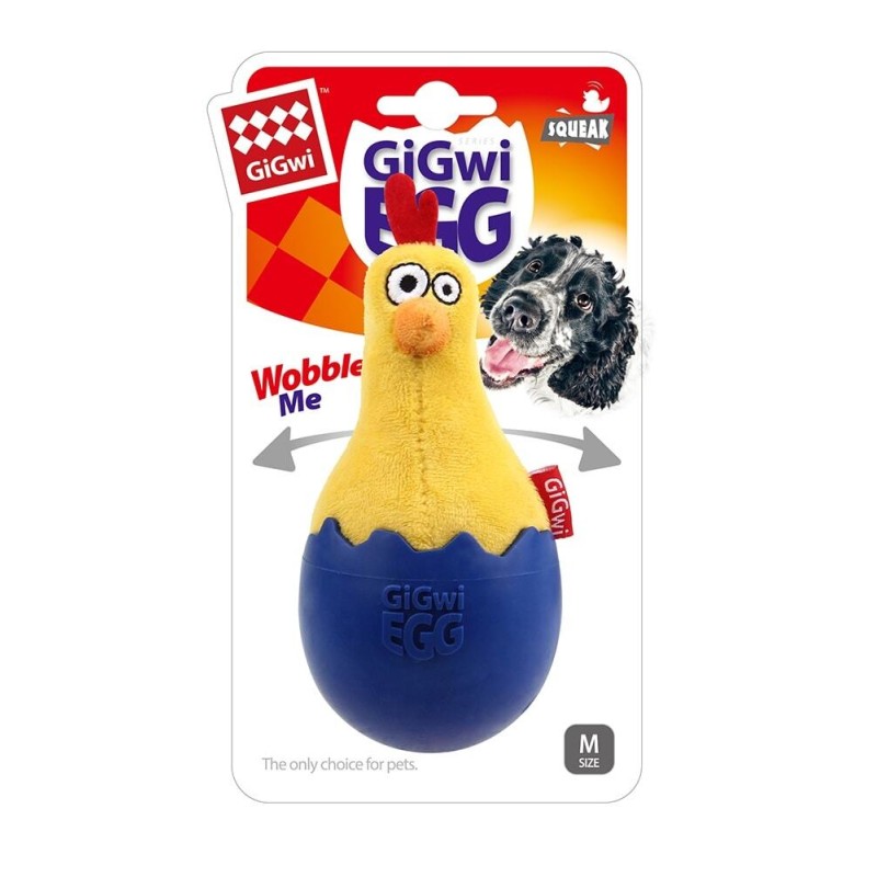 egg wobble fun cock gioco per cani gigwi