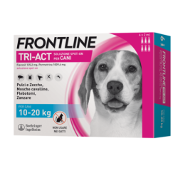 frontline tri-act  per cani 10/20 kg  6 pipette