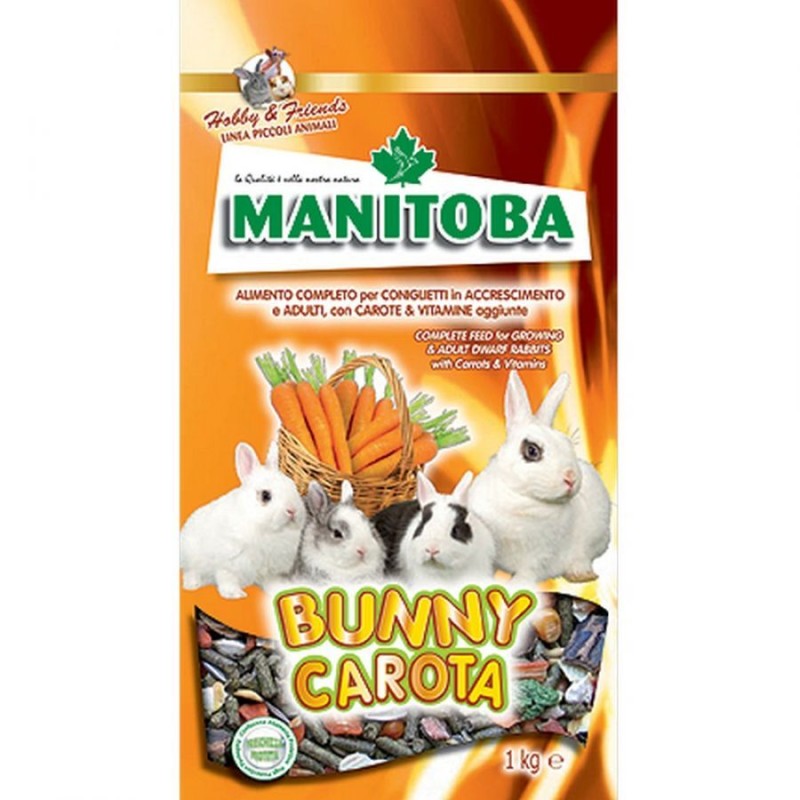manitoba bunny carota per coniglio bunny